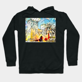 Kandinsky meets Mallorca, motif 3 Hoodie